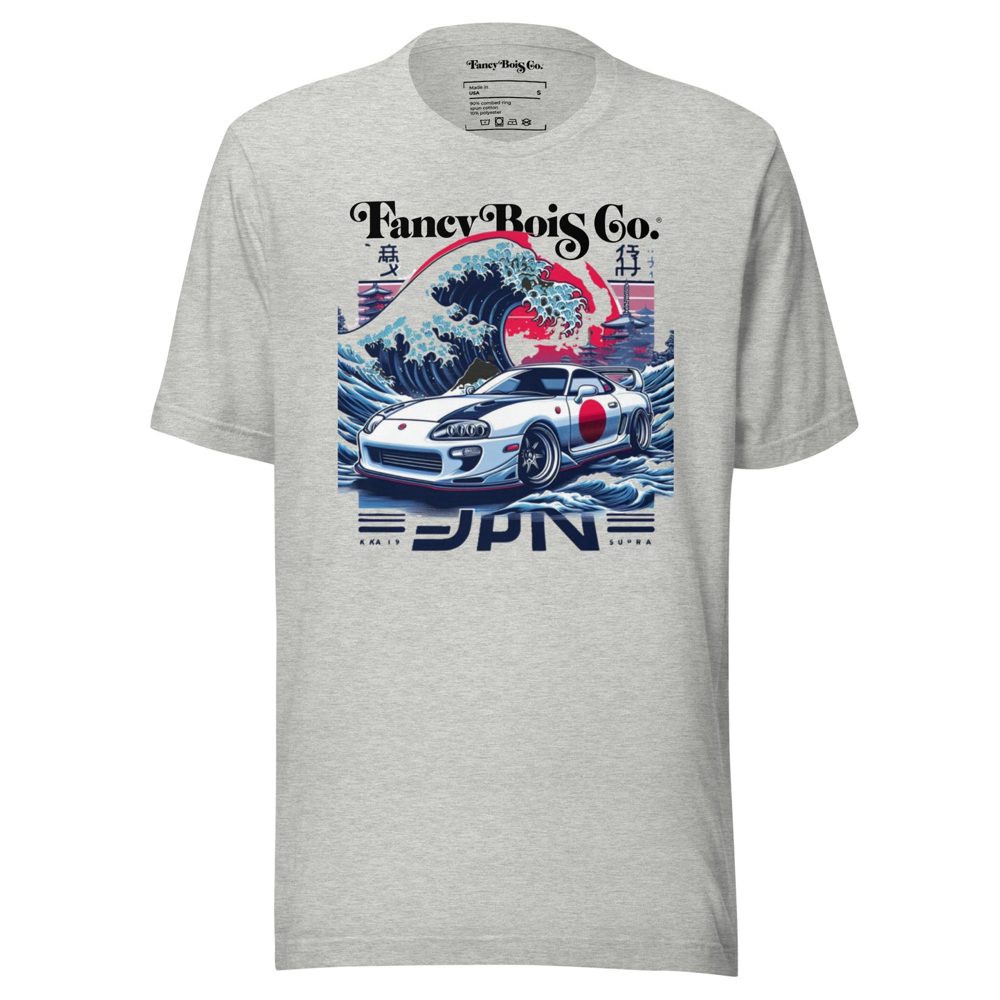 Fancy Bois Toyota Supra MK4 Grey Tee