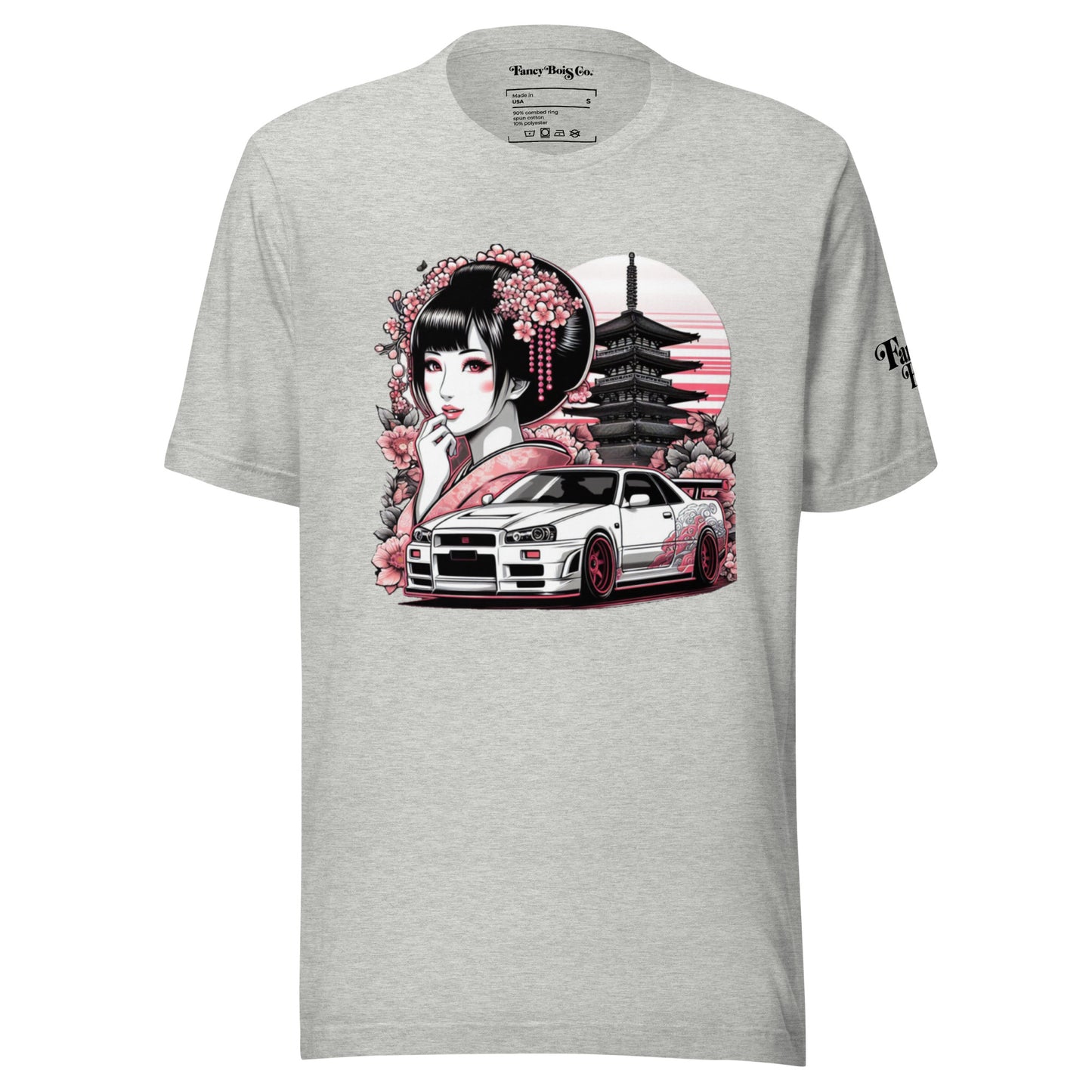 Fancy Bois Nissan Skyline R34 Grey Tee