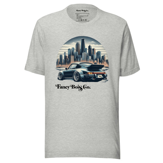 Fancy Bois Porsche 911 Carrera City Dreams Grey Tee