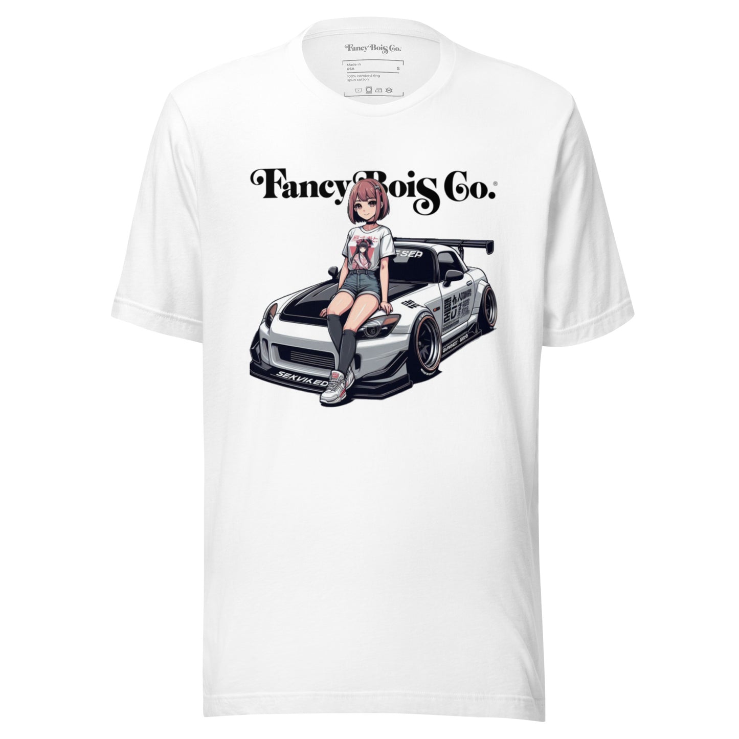 Fancy Bois Honda S2K White Tee