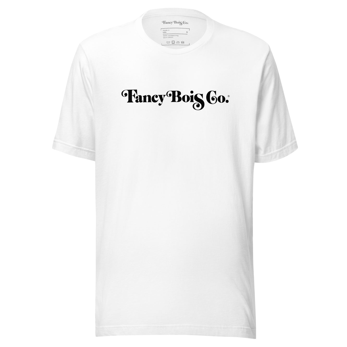 Fancy Bois Original White Tee