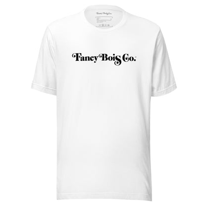 Fancy Bois Original White Tee