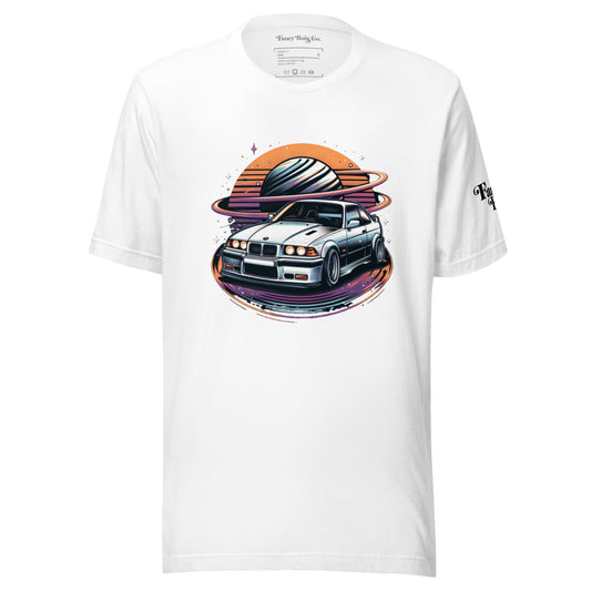 Fancy Bois BMW E36 M3 Galaxy White Tee